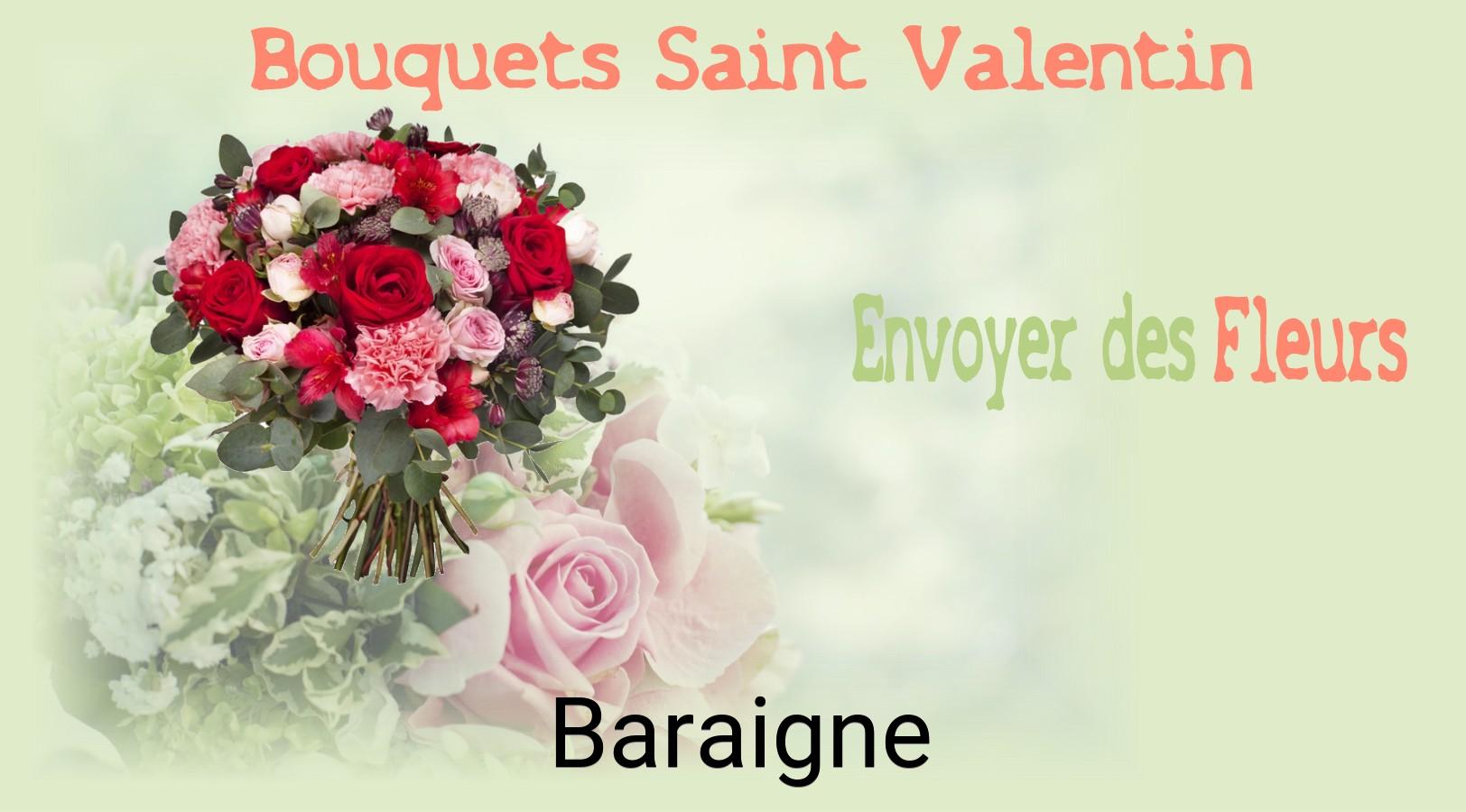 Roses de Saint-Valentin livrées à Baraigne